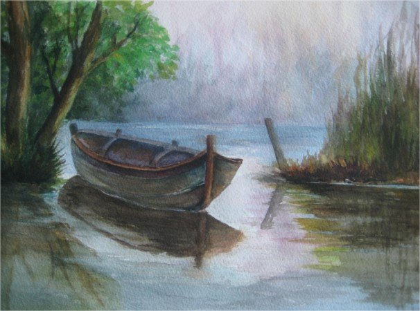 Remanso Watercolour Paper Marine Painting