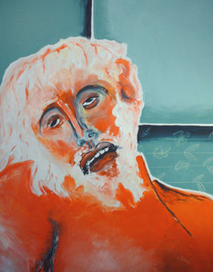 Christ aux cheveux...