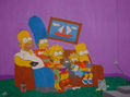 famille simpsons