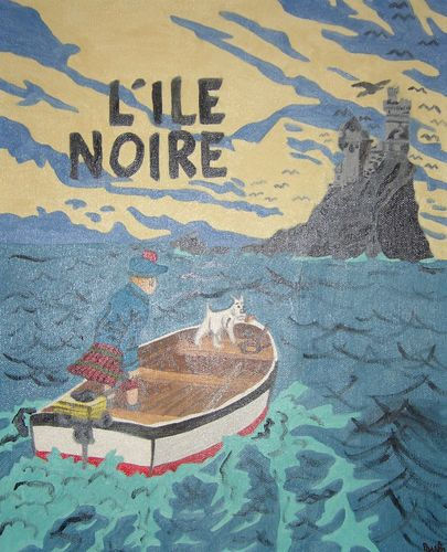 l'ile noire Óleo Lienzo