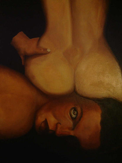 Amor é Submissão Oil Canvas Nude Paintings