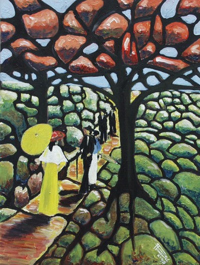 Promenade Acrylic Canvas Landscaping