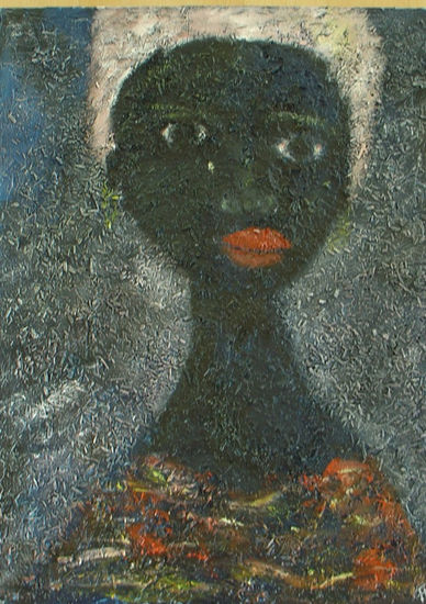 la negra Mixed media Canvas Others