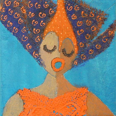 Bolerodorje Acrylic Canvas Figure Painting