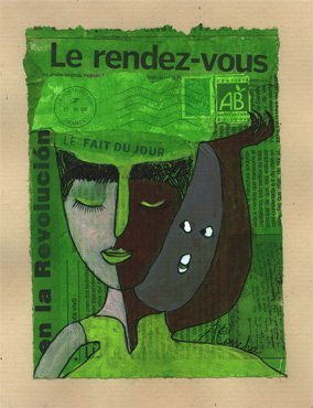 Le rendez-vous Mixed Media