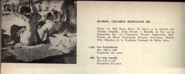 Las Lavanderas Óleo