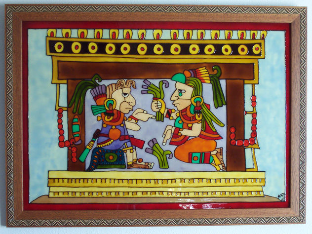 grabado maya