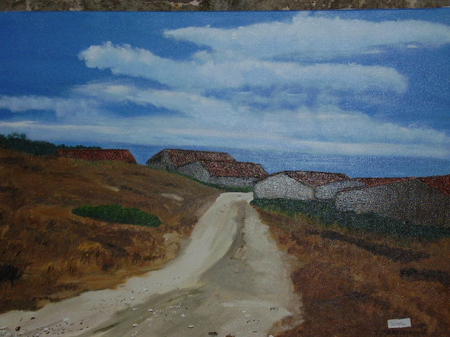 casas dos pescadores Acrylic Canvas