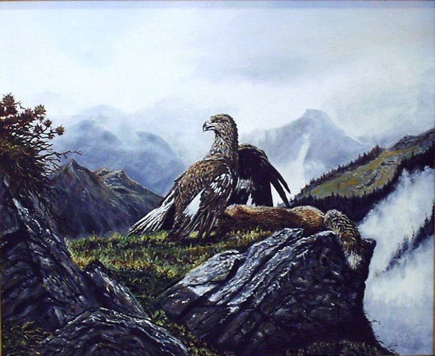 l aigle et sa proie