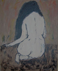 Back of naked woman