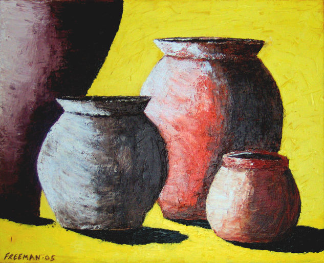 VASES Acrylic Canvas