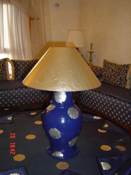 Lampara azul