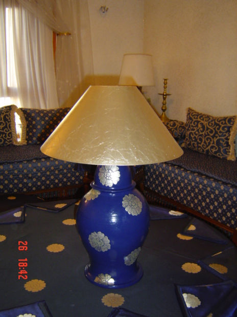 Lampara azul