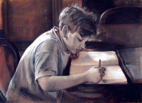 Eugenio che scrive