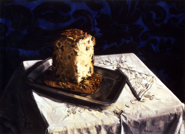 Panettone Oil Canvas Others