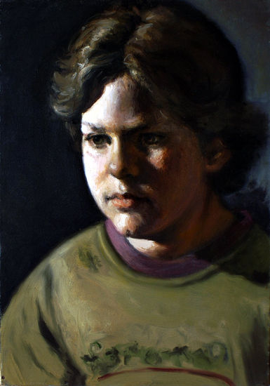 Ritratto di Eugenio Oil Canvas Portrait