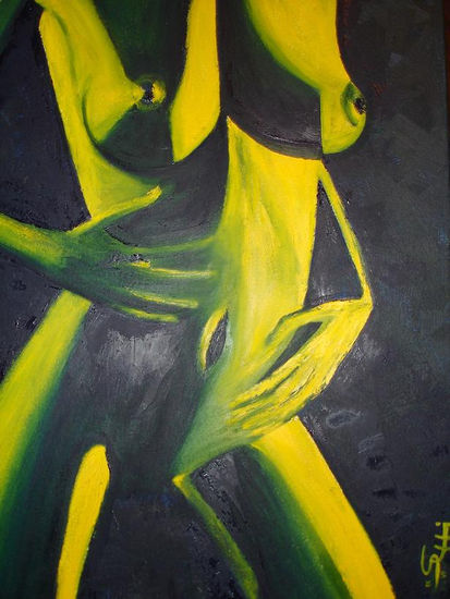 Fig mujer VII Oil Canvas Nude Paintings