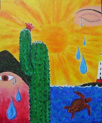 Lagrima den Paraiso Acrylic Canvas Others