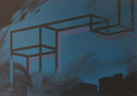 Composición Azul n° 7