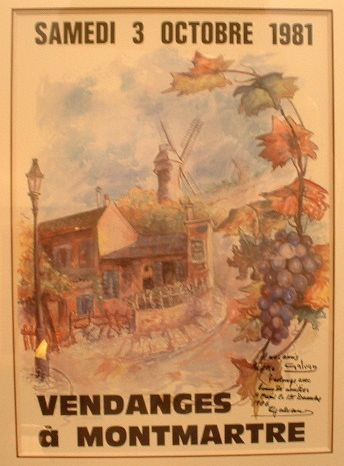 VENDANGES à MONTMARTRE 