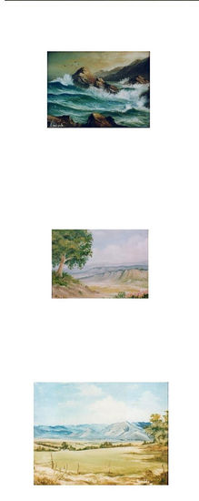 marina I, arbol II ,paisaje III Oil Canvas Landscaping