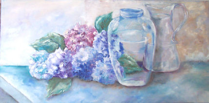 Hortensias azules