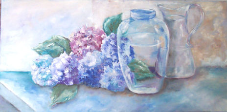 Hortensias azules