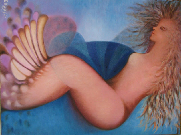 sirena Oil Canvas Nude Paintings