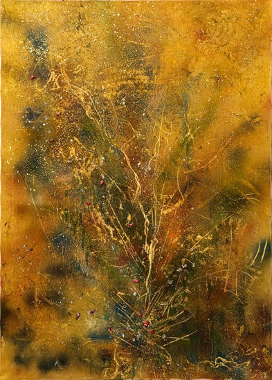 L'Arbre Magique Mixed media Textile Others