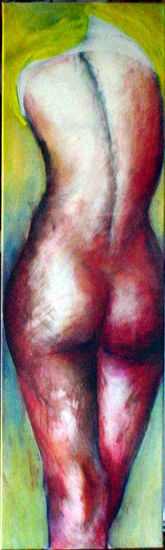 Desnundando Acrylic Canvas Nude Paintings