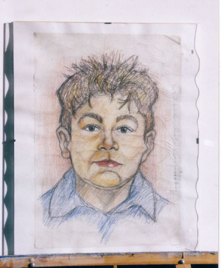 hijo Acrylic Textile Portrait