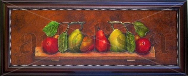 Bodegon con frutas Oil Canvas Still Life Paintings