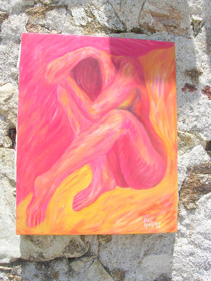 NADA EN NADA - I Oil Canvas Figure Painting