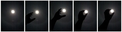 Luna a la mano