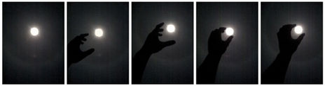 Luna a la mano