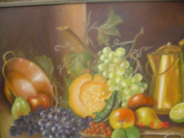 Still Life Oil Canvas