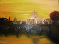 atardecer en Roma