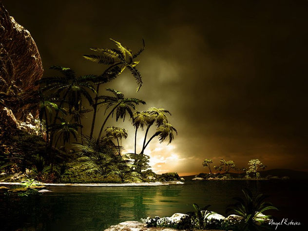 Isla tropical