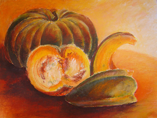 Courges Pastel Paper