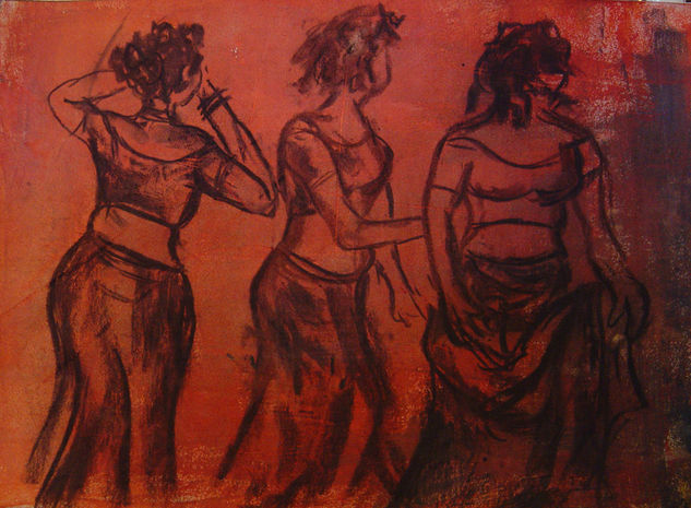 Danse orientale Media Mixta Papel