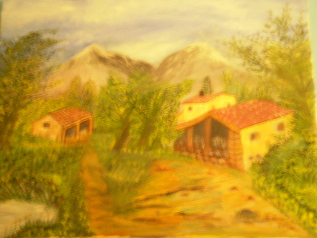 Recuerdo Óleo Lienzo Paisaje