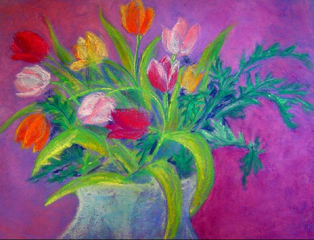 Tulipes Pastel Paper