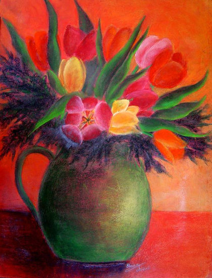 Tulipes Pastel Papel