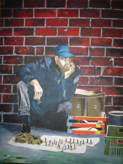"vendedor de hongos"