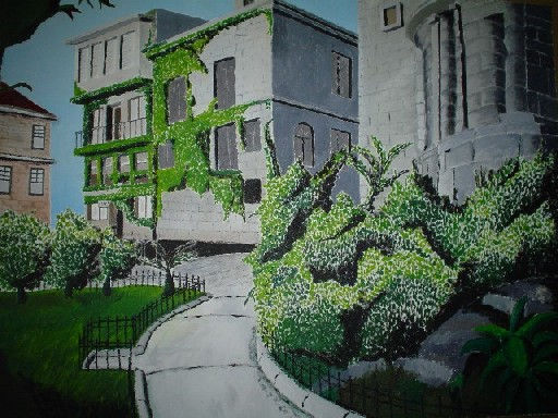 "ESQUINA GALLEGA" Oil