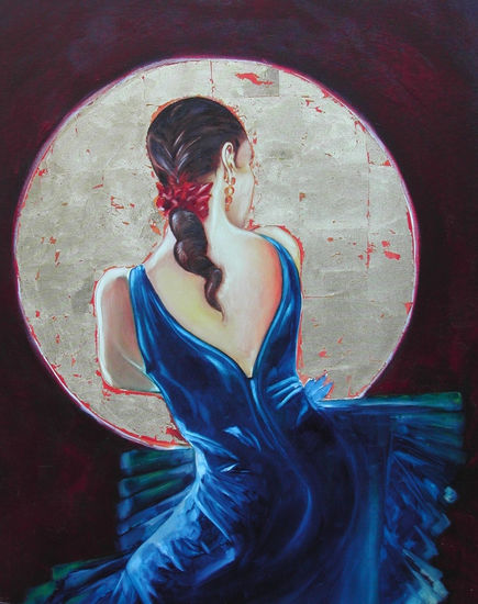 FLAMENCO Oil Canvas Figure Painting