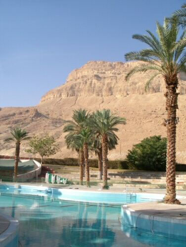 Dead sea hotel pool