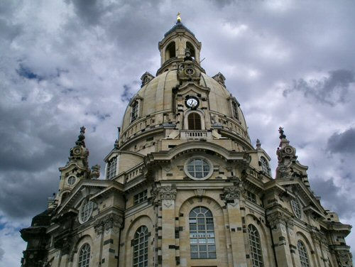 Dresden Fraun Kirhe church	 Viajes Color (Digital)