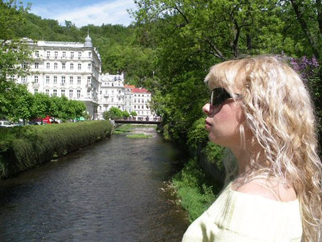 Blond woman
