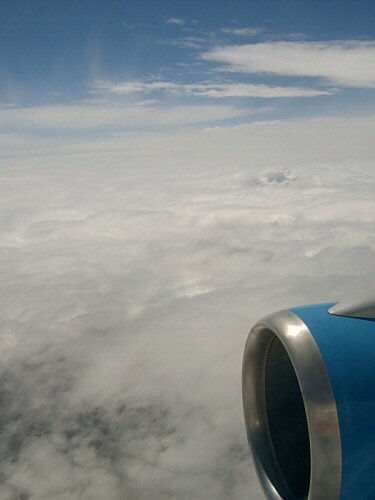 Clouds from above	